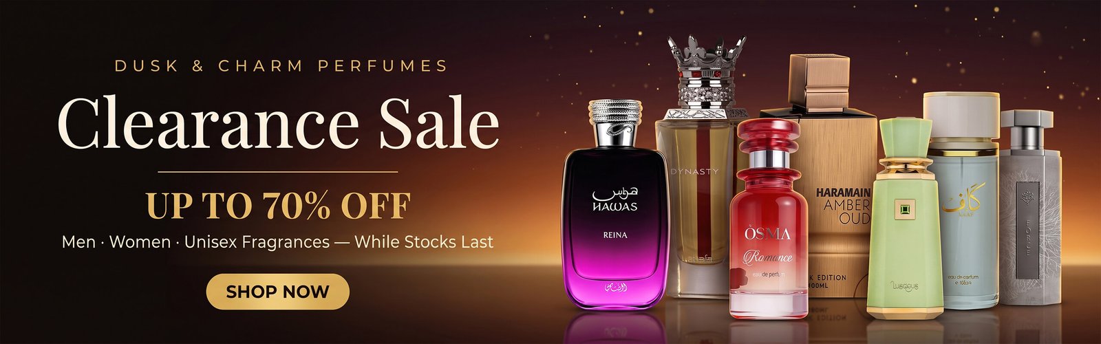 Khamrah Qahwa Dusk and Charm Perfume Clearance Sale PC