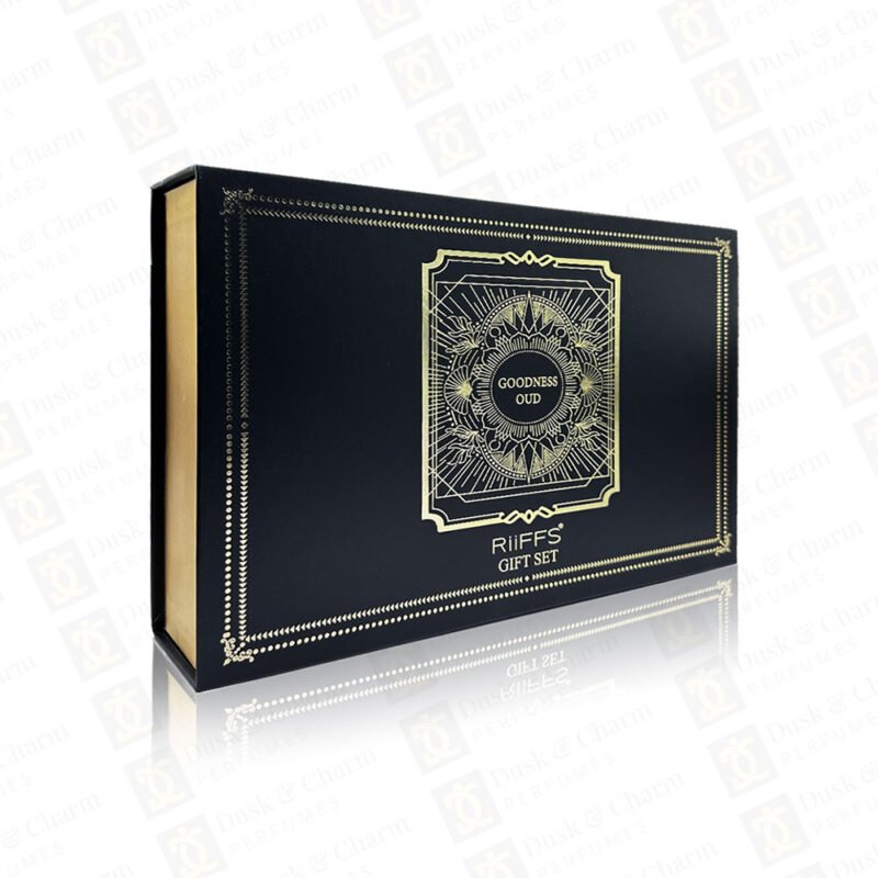 Goodness Oud Black by Riiffs Gift Box for Men - 300 ml