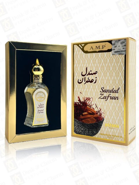 Sandal Zafran Concentrated Perfume Oil – Non Alcohol – 24 ml