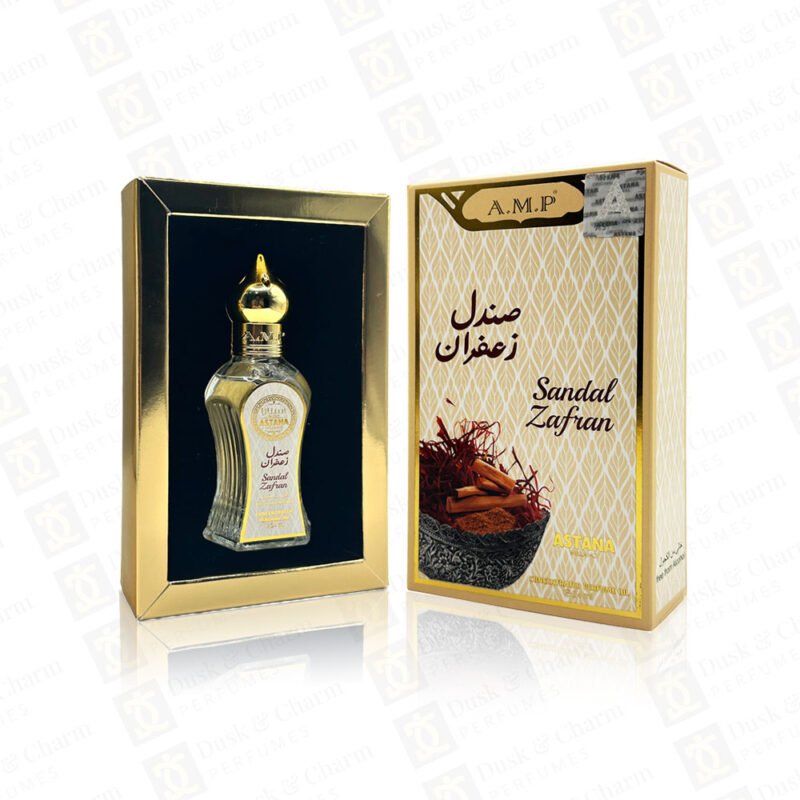 Sandal Zafran Concentrated Perfume Oil – Non Alcohol – 24 ml