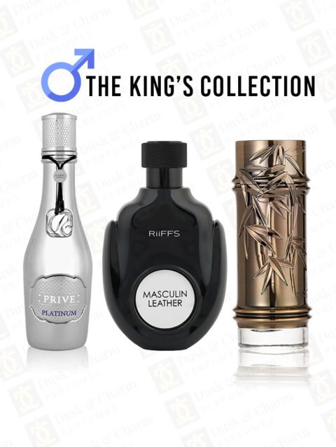 Masculin Leather - The Kings Collection (3 Perfumes)