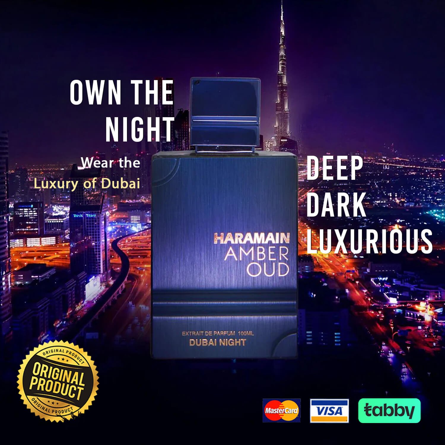 Haramain Amber Oud Dubai Night – 100 ml