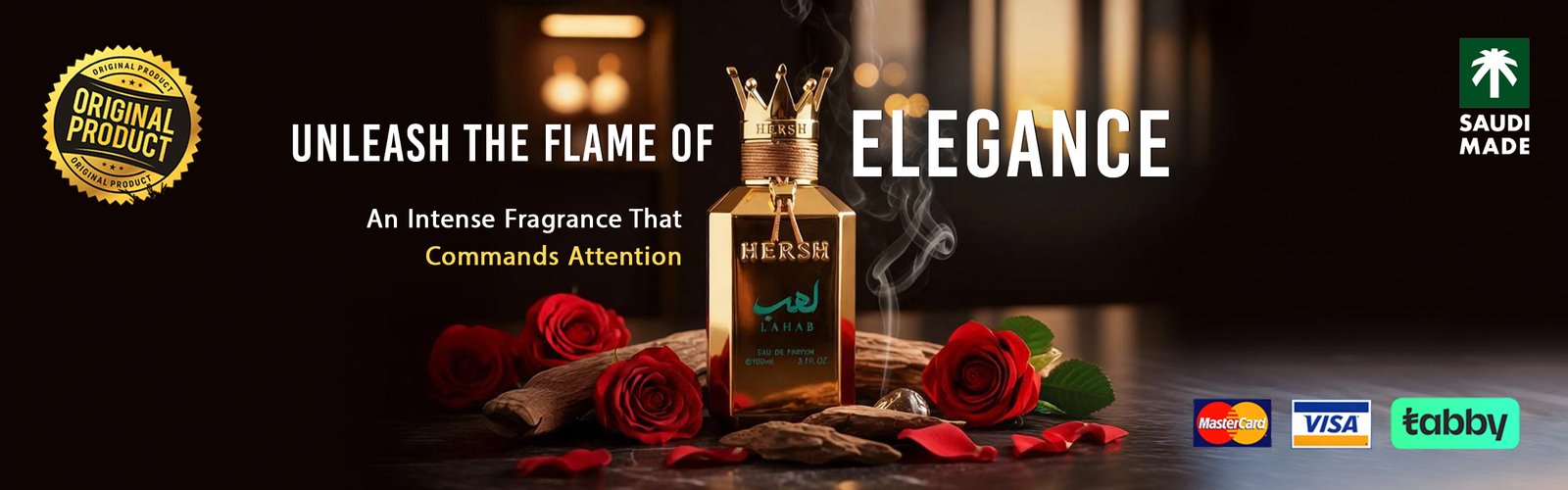 Hersh Lahab Alezz Oud – 100 ml